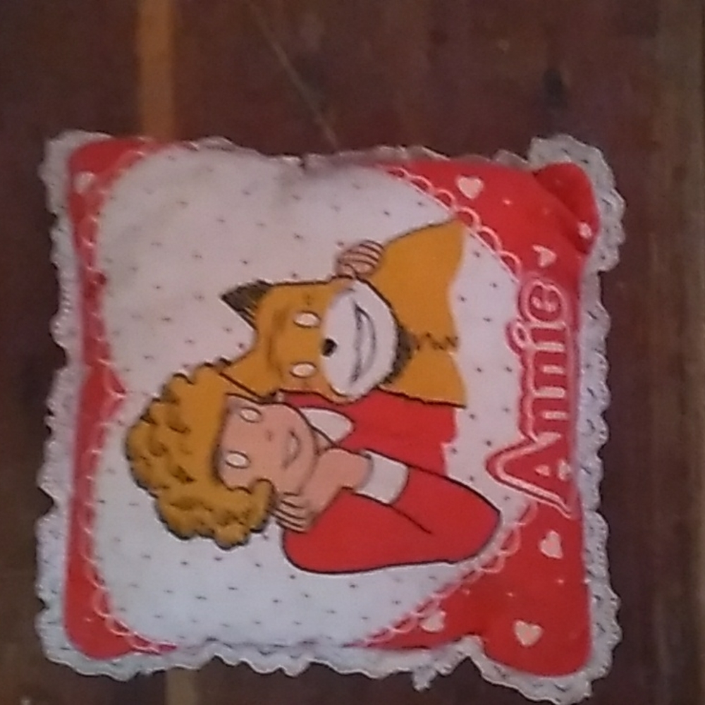 Vintage Annie pillow